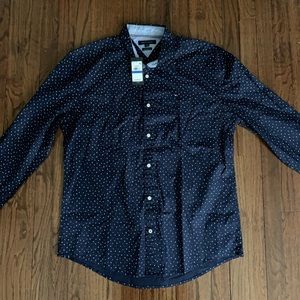 BRAND NEW Tommy Hilfiger casual button down. XL
